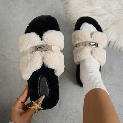 Luxe Fur Slides VIP