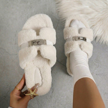 Luxe Fur Slides VIP